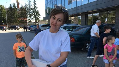 "Одне відтискання – одна гривня": на Тернопільщині діти організували акцію "Одне відтискання – одна гривня": на Тернопільщині діти організували акцію
