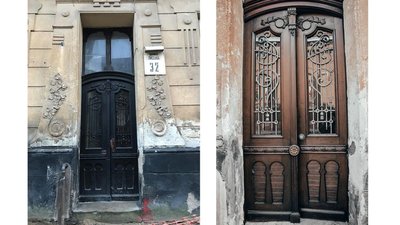 У Львові відновили старовинну браму з плющем