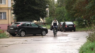 У Житомирі проводять захід "Велосипедом на роботу" У Житомирі проводять захід "Велосипедом на роботу"