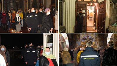 На Кіровоградщині не зафіксували порушень під час великодніх богослужінь На Кіровоградщині не зафіксували порушень під час великодніх богослужінь