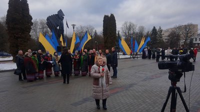У Тернополі вшанували пам'ять Степана Бандери У Тернополі вшанували пам'ять Степана Бандери