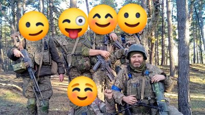 Анатолій Репш з побратимами Анатолій Репш з побратимами