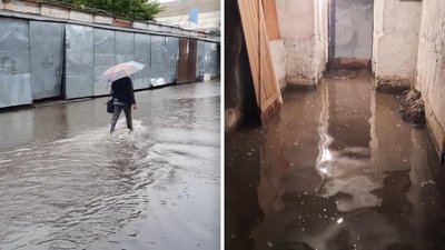 Хмельницький у воді: підтоплена багатоповерхівка та затоплений ринок. Як вирішуватимуть проблеми