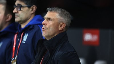 Сергій Ребров, головний тренер збірної України у кваліфікації ЧС-2026 з футболу