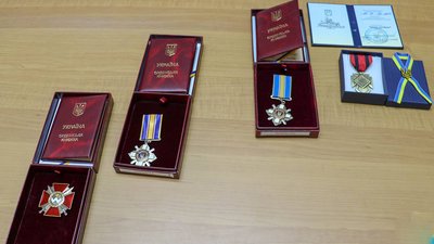 Нагорода, ордени, почесний нагрудний знак, посмертно, родини, загиблі, Житомир