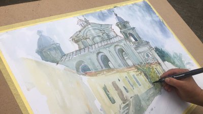 Стартував мистецький пленер "Луцький замок" Стартував мистецький пленер "Луцький замок"