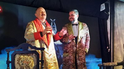 У Миколаївському академічному художньому драматичному театрі відбувся квартирник "Директорська ложа"