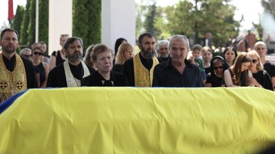Попрощалися із загиблим оборонцем "Азовсталі" Скальдом Попрощалися із загиблим оборонцем "Азовсталі" Скальдом
