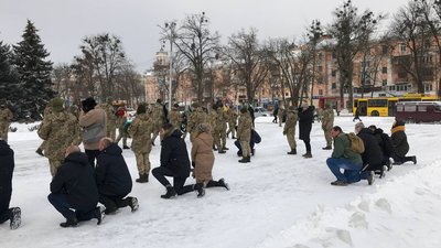 Прощання із загиблим у Полтаві Прощання із загиблим у Полтаві