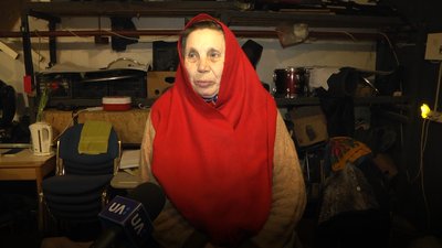 Житомирянка Надія Савіна живе у сховищі Житомирянка Надія Савіна живе у сховищі