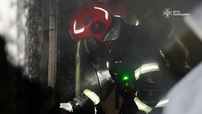 Рятувальник на місці подій