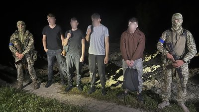 На Волині виявили чотирьох чоловіків, які намагалися перетнути кордон