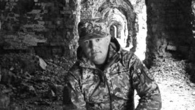 На Львівщині попрощаються з військовим Олегом Шевчуком, який загинув в Ірпені