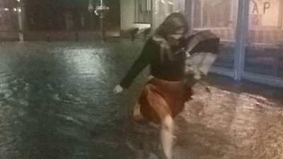 Франківськ у воді. Внаслідок дощів затопило декілька вулиць міста