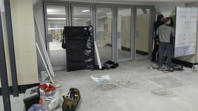 В харківському метро закінчують оздоблювати підземний перехід до нового ТРЦ В харківському метро закінчують оздоблювати підземний перехід до нового ТРЦ