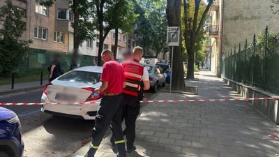 Місце вбивства Андрія Парубія