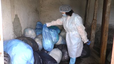 700 кг за три тижні. У Лисецькій лікарні медичні відходи утилізовує львівське підприємство
