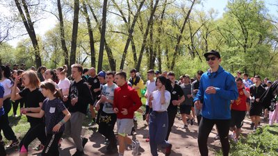 На Кіровоградщині відбувся забіг на підтримку української армії