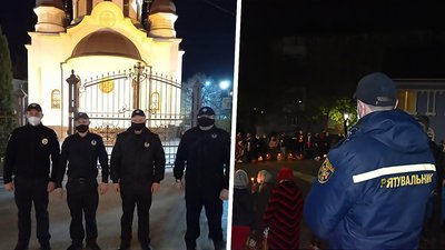 На Кіровоградщині не зафіксували порушень під час великодніх богослужінь