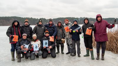 На Житомирщині пройшов фестиваль з ловлі риби на мормишку "Brain Ice Fest 2021"