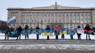 У Черкасах відбулася акція "Не мовчи — полон вбиває"