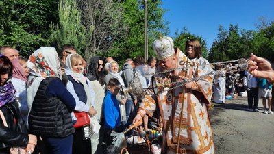 "Цими заходами ми показуємо, що віримо, ми переможемо": у Запоріжжі відзначають свято Великодня "Цими заходами ми показуємо, що віримо, ми переможемо": у Запоріжжі відзначають свято Великодня