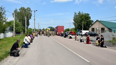 Житомирщина прощається зі своїми героями-оборонцями Житомирщина прощається зі своїми героями-оборонцями