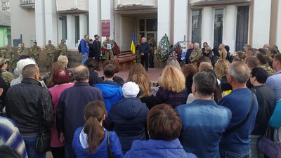Житомирщина прощається зі своїми героями-оборонцями Житомирщина прощається зі своїми героями-оборонцями