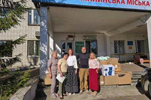 Обладнання, медзасоби, корм для тварин: волонтери з Німеччини привезли в громаду на Житомирщині допомогу