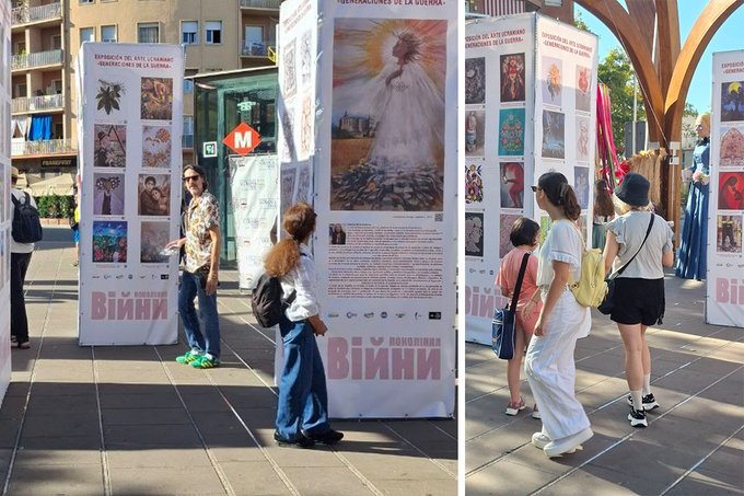 Роботу Володимира Рудюка з Житомира представили на виставці в Барселоні і рамках фестивалю української культури Роботу Володимира Рудюка з Житомира представили на виставці в Барселоні і рамках фестивалю української культури