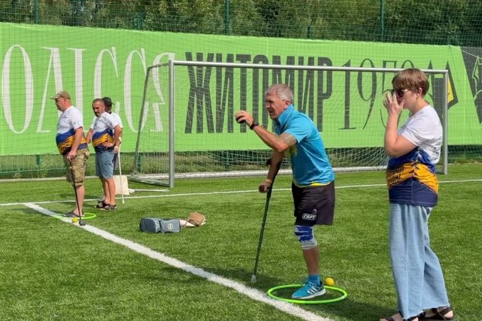 В Житомирі провели Всеукраїнський фестиваль адаптивного спорту та ветеранської єдності