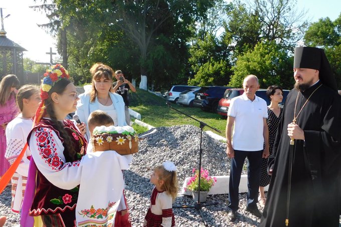 У селі на Житомирщині освятили новий храм, збудований у пам’ять про загиблого військовослужбовця