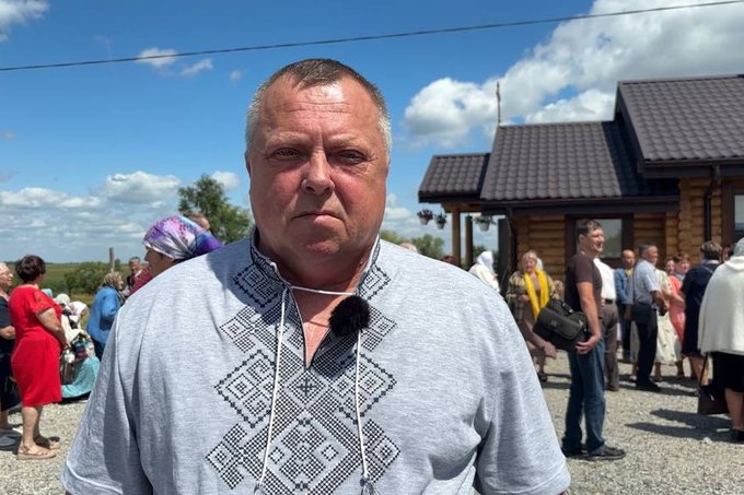 У селі на Житомирщині освятили новий храм, збудований у пам’ять про загиблого військовослужбовця
