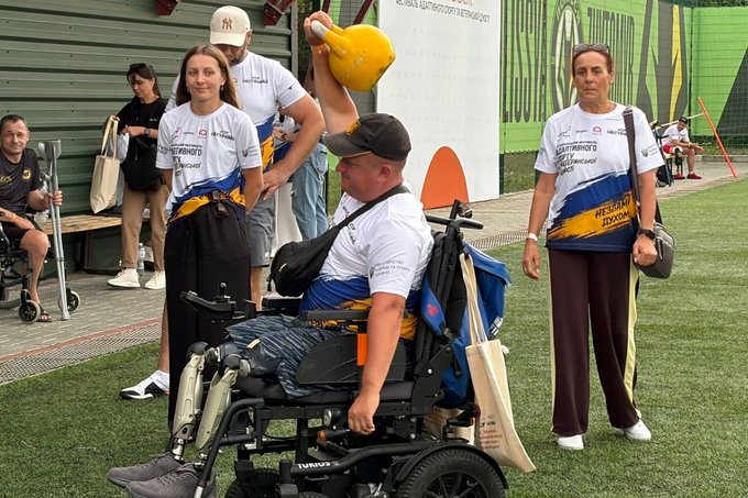 В Житомирі провели Всеукраїнський фестиваль адаптивного спорту та ветеранської єдності