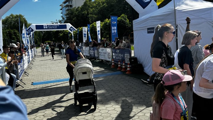 Олеся Озарко, забіг, Івано-Франківськ Олеся Озарко, забіг, Івано-Франківськ