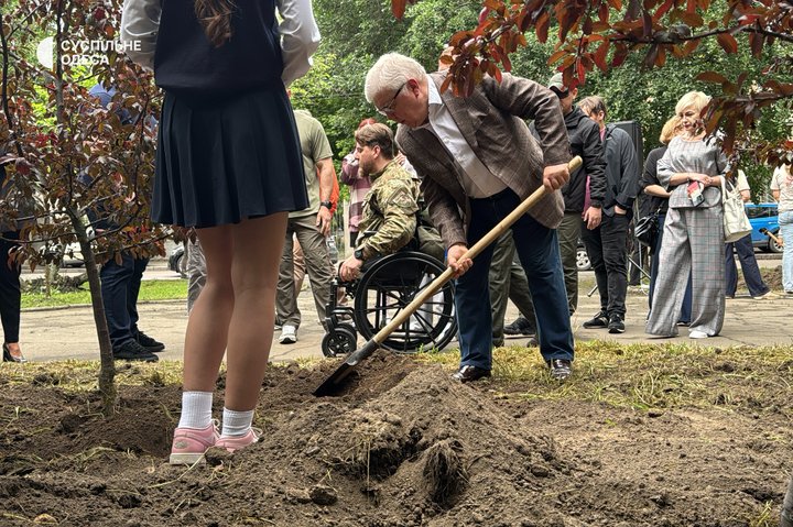 В Одесі заклали "Сад пам’яті" на честь дітей, чиї життя забрала війна