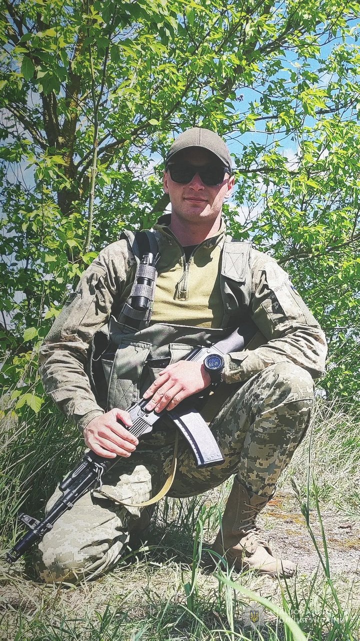 Ветеран після поранення влаштувався у відділок поліції на Волині Ветеран після поранення влаштувався у відділок поліції на Волині