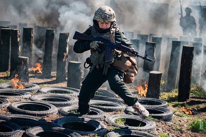 Вогнева підготовка й тактика: як тренується волинський підрозділ Нацгвардії Вогнева підготовка й тактика: як тренується волинський підрозділ Нацгвардії