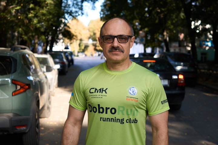 У Сумах та Ромнах долучились до забігу «Шаную воїнів – біжу за Героїв України»