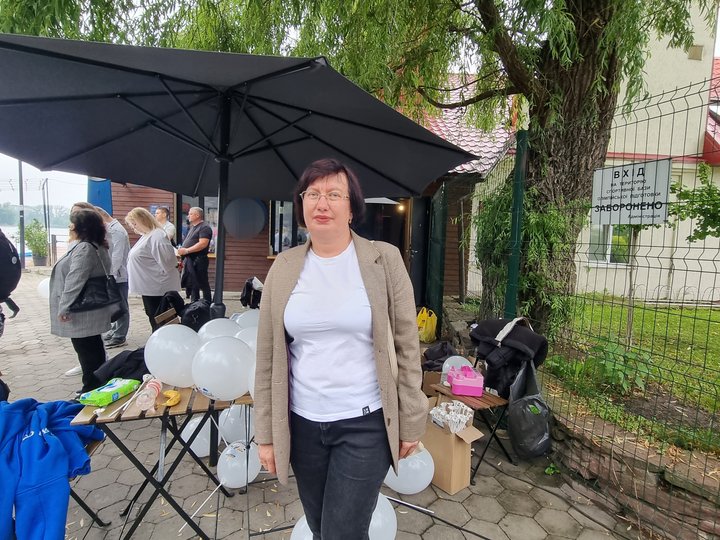 Галина Куницька, директорка Хриплинської гімназії Галина Куницька, директорка Хриплинської гімназії