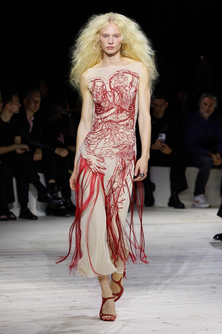 Показ Alexander McQueen за мотивами творчості Маґдалени Абаканович