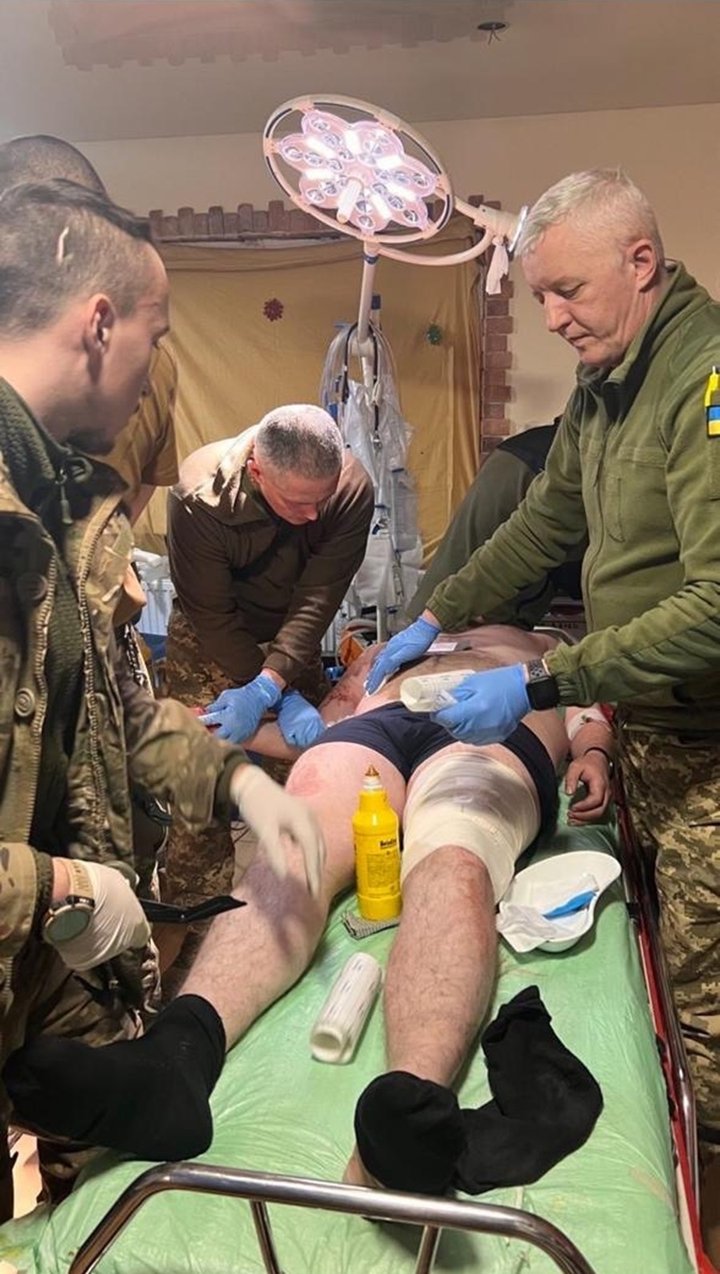 Михайло Глагович, лікар, бойовий медик, стабілізаційний пункт Михайло Глагович, лікар, бойовий медик, стабілізаційний пункт