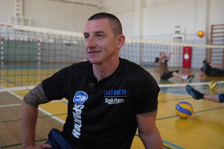 Сум'янин Андрій Козупиця став кращим гравцем всеукраїнського турніру з волейболу сидячи