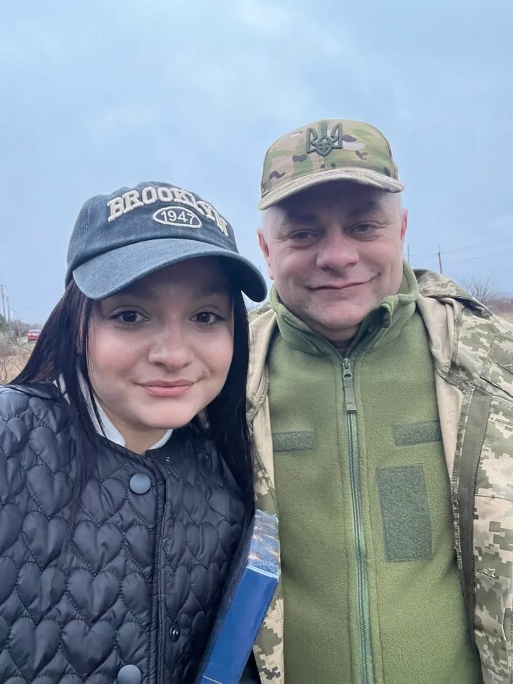Аліна Голодюк, Ігор Голодюк, військовий, батько і донька Аліна Голодюк, Ігор Голодюк, військовий, батько і донька