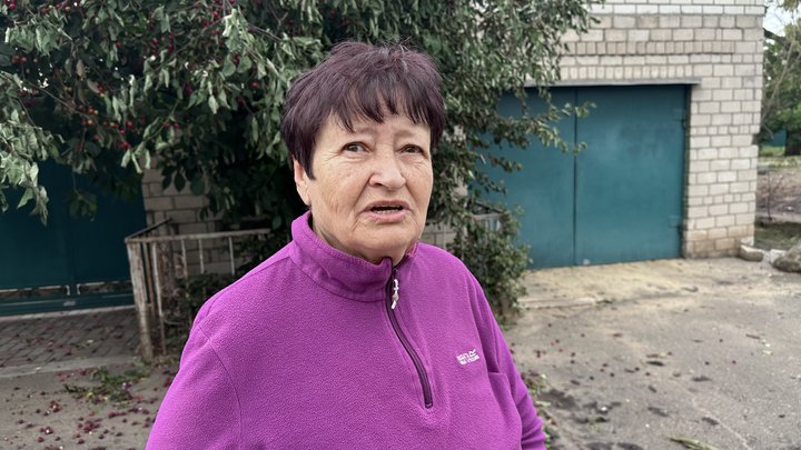 Місцева жителька Ольга