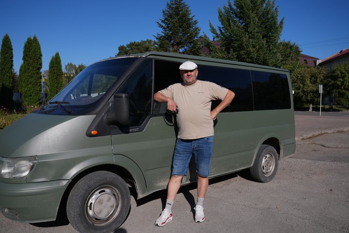 Іван Дем'яник, ветеран, волонтер, Азов