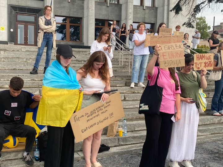 У Києві та інших містах третій день поспіль пройшли протести проти відставки Федорова У Києві та інших містах третій день поспіль пройшли протести проти відставки Федорова