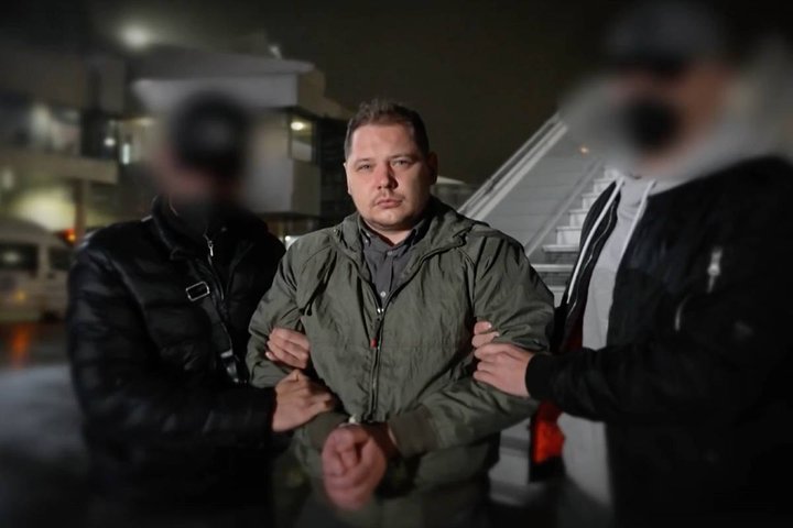 Затримання колишнього бійця полку імені Кастуся Калиновського Василя Веремейчика