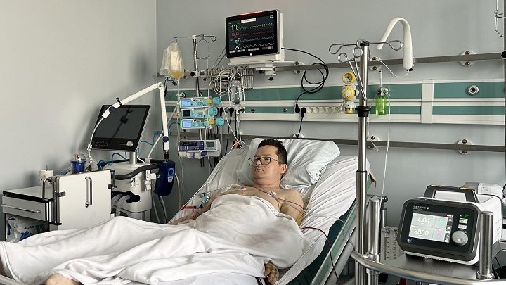 Боротьба за життя у Львові: 32-річний батько на апараті ЕКМО чекає донорського серця і є першим у черзі на трансплантацію в Україні