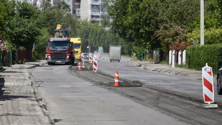 Асфальтування вулиці Шевченка у Львові: новий графік робіт та зміни в русі громадського транспорту 17–18 липня